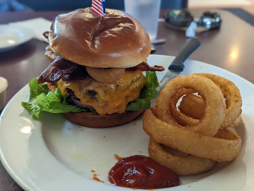 Double Western Bacon Cheeseburger